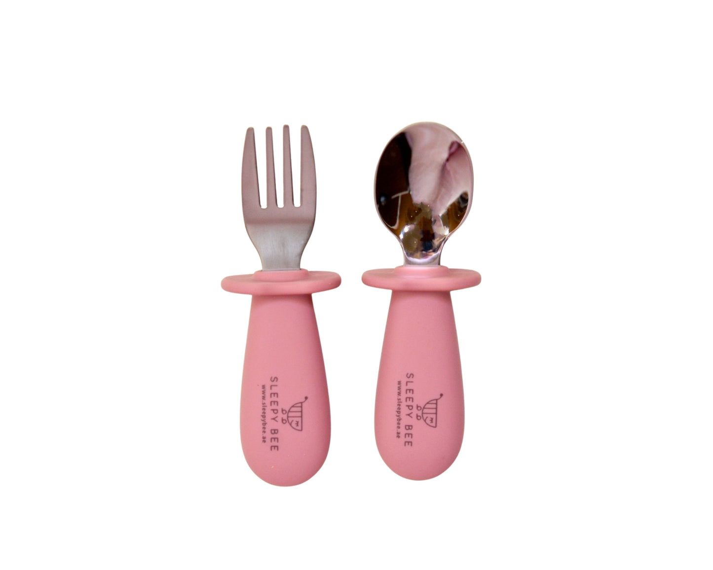 Stainless Training Baby Spoon and Fork